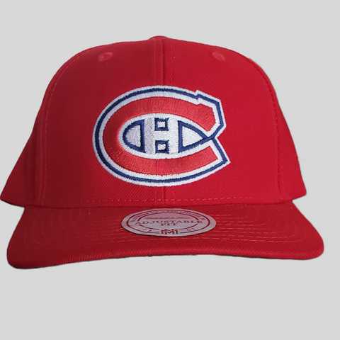 Montreal Canadiens - Mitchell & Ness Strapback - Red