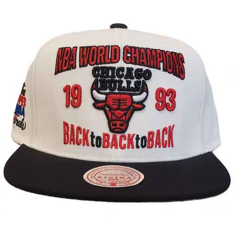 Chicago Bulls Back to 93 Mitchell and Ness Snapback