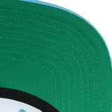 Los Angeles Lakers Minneapolis blue snapback with kelly green undervisor The Capital PTBO