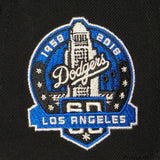 Los Angeles Dodgers 60th Ann. Patch Mitchell & Ness Snapback - Black