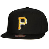 Pittsburgh Pirates 30th Ann. Three Rivers Stadium Patch Mitchell & Ness Snapback - Black