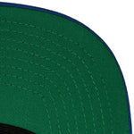 Atlanta Braves Evergreen Pro Mitchell & Ness Snapback Navy with green underbrim The Capital PTBO 