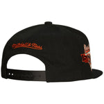 Baltimore Orioles 60th Anniversary Black team mascot snapback Mitchell and Ness The Capital PTBO