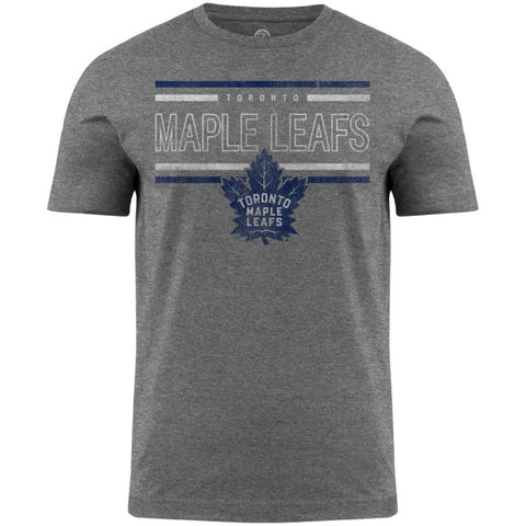 Toronto Maple Leafs Team Badge heather grey poly cotton tee Capital PTBO
