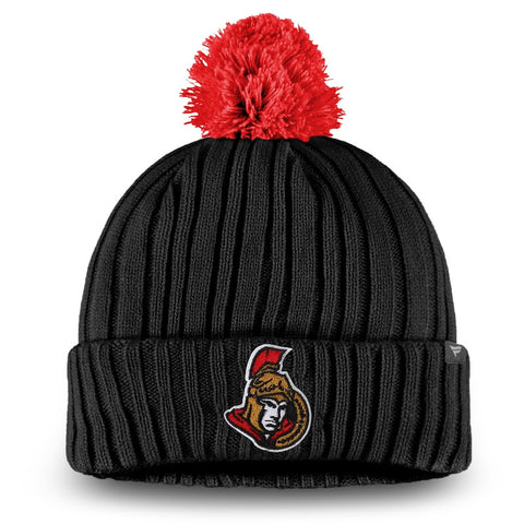 Ottawa Senators - Fanatics - Cuffed Knit Hat with Pom