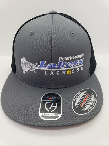 Peterborough Lakers 2022 Mann Cup Champion fitted sized OSFM meshback Capital PTBO