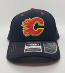 Calgary Flames Fanatics Authentic Flex fitting sized hat Capital PTBO