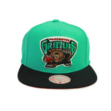 Vancouver Grizzlies teal black vintage retro snapback Mitchell and Ness Capital PTBO