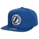 Tampa Bay Lightning Alternate Flip patched Mitchell and Ness Capital PTBO