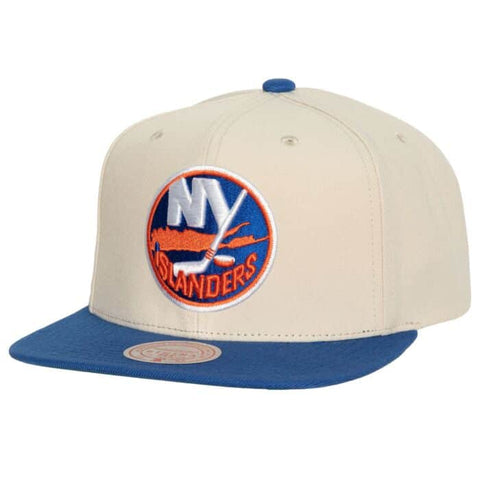 New York Islanders patched vintage off white Mitchell & Ness snapback Capital PTBO
