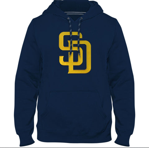 San Diego Padres Twill Logo hoodie Capital PTBO