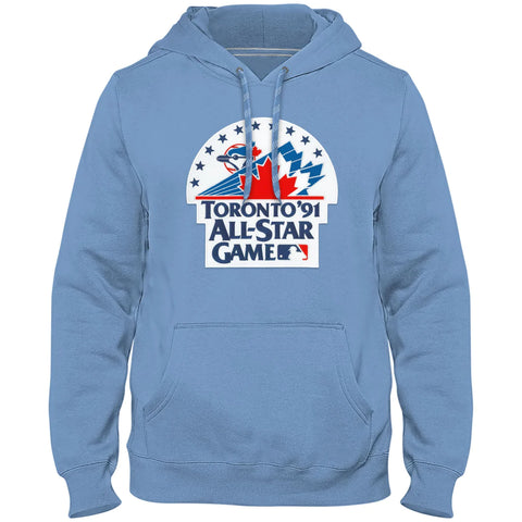 Toronto Blue Jays Premium twill 1991 All-star game baby blue retro hoodie Capital PTBO