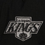 Los Angeles Kings - Mitchell & Ness - Patched Retro-Script Black and Silver Snapback