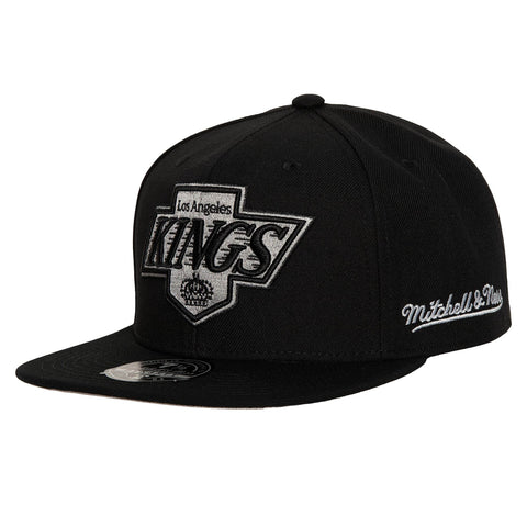Los Angeles Kings fitted 50th anniv. patch Mitchell and Ness Capital PTBO