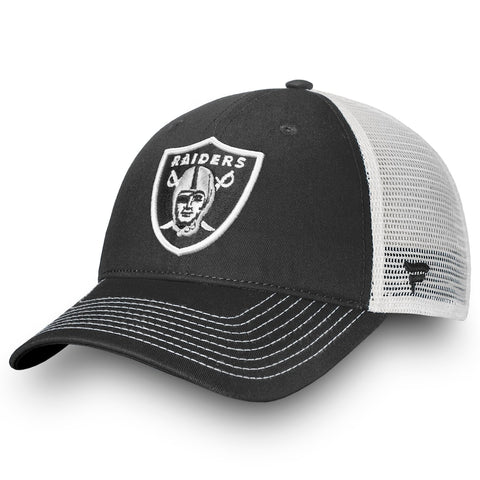 Las Vegas Raiders - Fanatics - Fundamental Trucker - Snapback Hat
